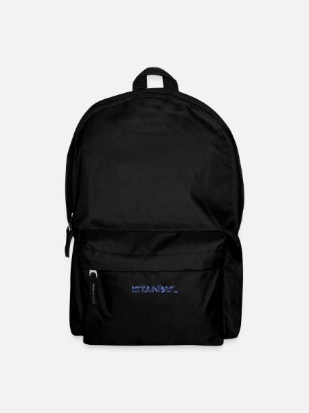Istanbul Skyline Shirt - Rucksack - Schwarz