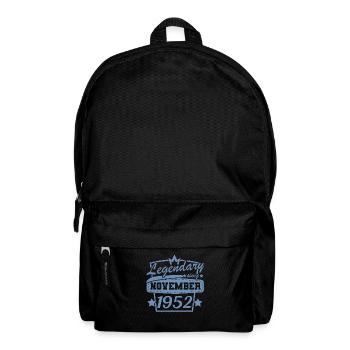 Legendär seit November 1952 Retro Sprüche - Rucksack - Schwarz - Vorne