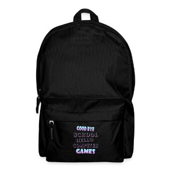 School Gamer Students - Backpack - black - Front