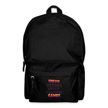 School Gamer Students - Backpack - black - Front