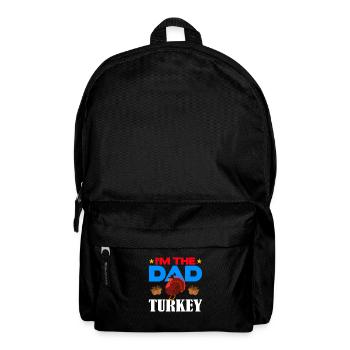 I'm the Dad Turkey - Backpack - black - Front