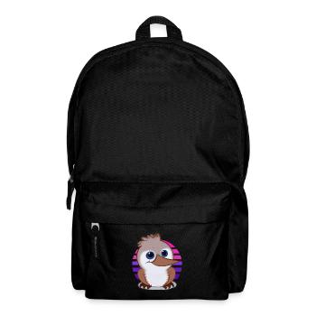 Kookaburra Zeichnung - Rucksack - Schwarz - Vorne