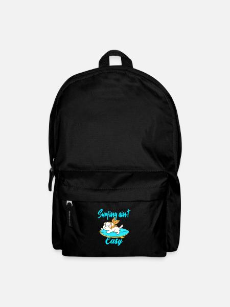 Le surf n’est pas facile - Sac à dos - noir