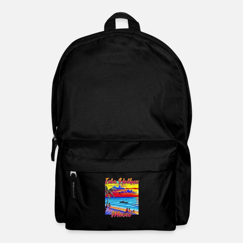 Isla Holbox Mexico - Rucksack - Schwarz