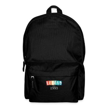 La légende est née en 1993 - Sac à dos - noir - Devant