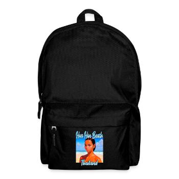Hua Hin Beach Sonnenuntergang - Rucksack - Schwarz - Vorne