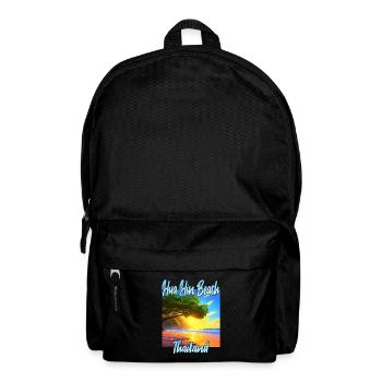 Hua Hin Beach Sonnenuntergang - Rucksack - Schwarz - Vorne