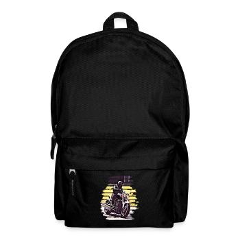 Tour de moto en virage Rocket 3 - Sac à dos - noir - Devant