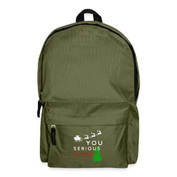 Cousin Eddie T-shirt Vous êtes sérieux, Clark? Crhistmas - Sac à dos - vert olive - Devant
