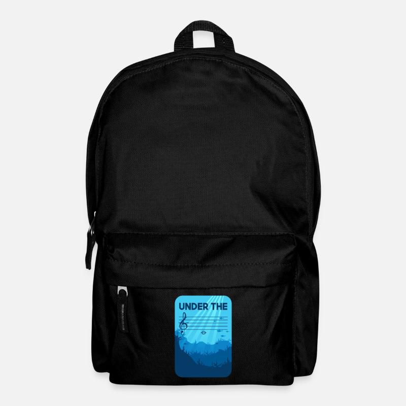 Under The C, noten musiker witz klassische musik - Rucksack - Schwarz