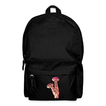 2 dans le rose 1 dans le beignet puant - Sac à dos - noir - Devant