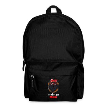 Leonberger chiens maman cadeau - Sac à dos - noir - Devant