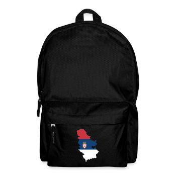 Chère Serbie Cadeau Cœur Serbe - Sac à dos - noir - Devant
