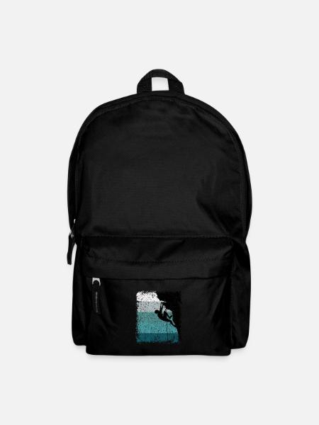 Idée cadeau d’escalade vintage - Sac à dos - noir