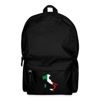 Liebe Italien Geschenk Italienisch Stolz Herz - Rucksack - Schwarz - Vorne