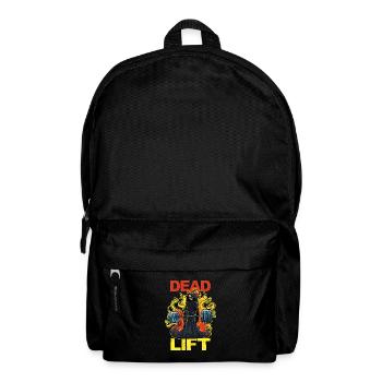 Sensenmann Deadlift Fitness Gewichtheben Tod Sport - Rucksack - Schwarz - Vorne