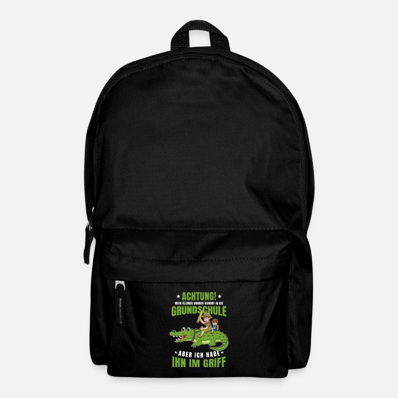 Schulanfang Einschulung 1 Klasse Grundschule - Rucksack - Schwarz