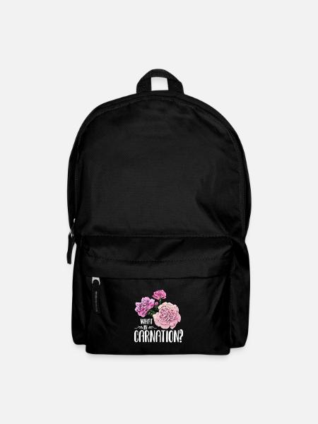 Florist Blumenliebhaber Nelken Blumen Gärtner - Rucksack - Schwarz