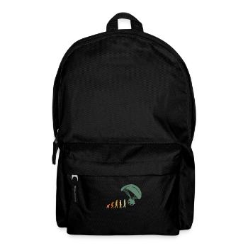 Evolution Gleitschirmflieger Paragliding Pilot - Rucksack - Schwarz - Vorne