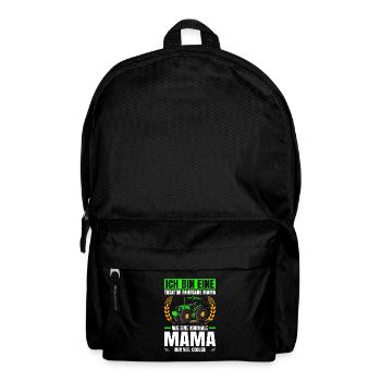 Ich Bin Eine Traktor Fahrende Mama Traktor - Rucksack - Schwarz - Vorne