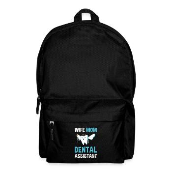 Hygienist Wife Mom Dental Assistant - Rucksack - Schwarz - Vorne