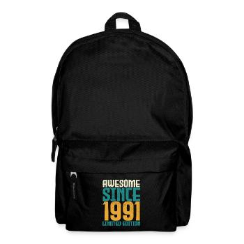 Awesome seit 1990 limitierte Auflage. - Rucksack - Schwarz - Vorne