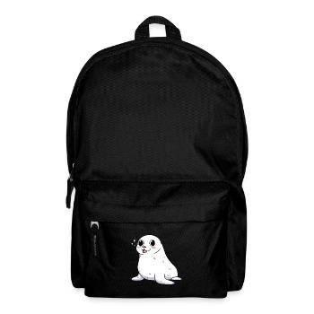 Seal Seal Baby as a gift for kids - Backpack - black - Front