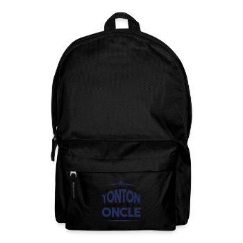 J'ai deux titres tonton et Oncle. Cadeau tonton. - Sac à dos - noir - Devant