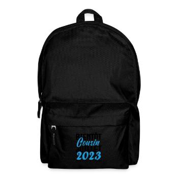 Annonce grossesse bientôt Cousin Juillet 2023. - Sac à dos - noir - Devant