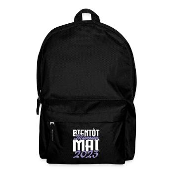 Annonce grossesse. bientôt Maman Mai 2023.maman - Sac à dos - noir - Devant