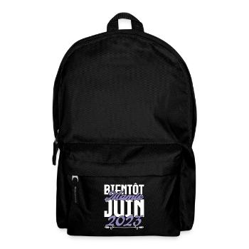 Annonce grossesse. bientôt Mamie Juin 2023. - Sac à dos - noir - Devant