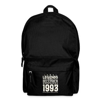 Legends Are Born In December 1993.Gift anniversary - Sac à dos - noir - Devant