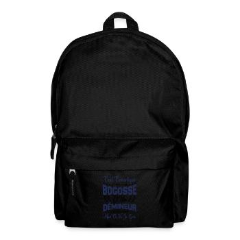 c'est compliqué d'être un Bogosse et un Démineur. - Sac à dos - noir - Devant