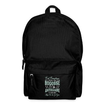 c'est compliqué d'être un Bogosse et un Antiquaire - Sac à dos - noir - Devant