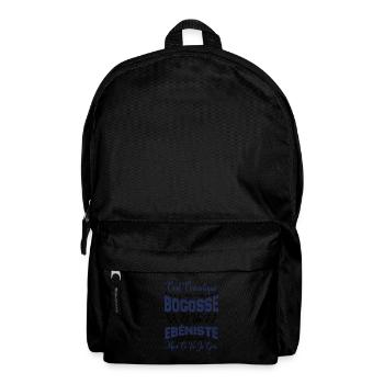 c'est compliqué d'être un Bogosse et un Ebéniste. - Sac à dos - noir - Devant
