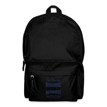 c'est compliqué d'être un Bogosse et un Botaniste. - Sac à dos - noir - Devant
