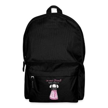 Volksfest In Mei Dirndl Kumm I Nimma Nei Dirndl - Backpack - black - Front