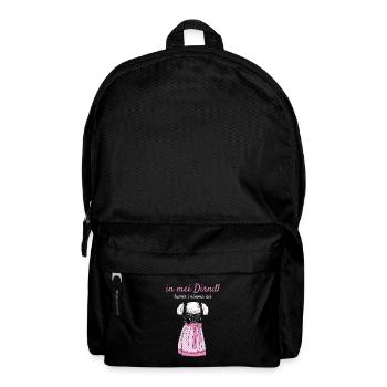Volksfest In Mei Dirndl Kumm I Nimma Nei Dirndl - Backpack - black - Front
