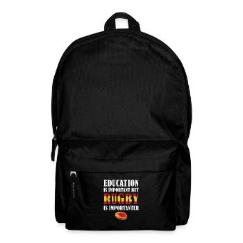 But Rugby Is Importanter Spain Rugby - Backpack - black - Front