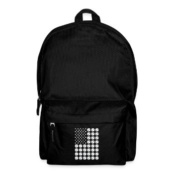 Sport Us Flag Baseball - Rucksack - Schwarz - Vorne
