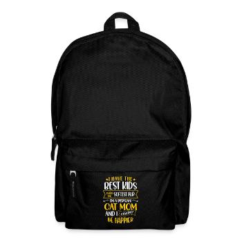 Chat persan Chat Amoureux Propriétaire de chat Persan Longhair C - Sac à dos - noir - Devant