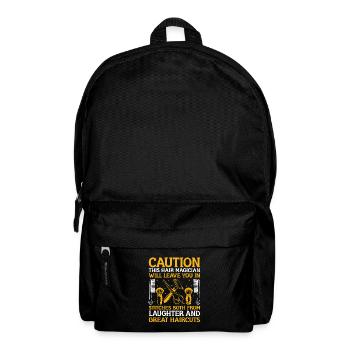 Coiffeur Coiffeur Coiffeur Coiffure Coiffure - Sac à dos - noir - Devant