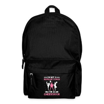 Cheerleading Coach Cheer Coach Cheerleader Cheer T - Backpack - black - Front