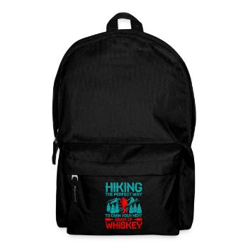 Hiking Hiker Nature Trekking Outdoor Mountaineerin - Backpack - black - Front