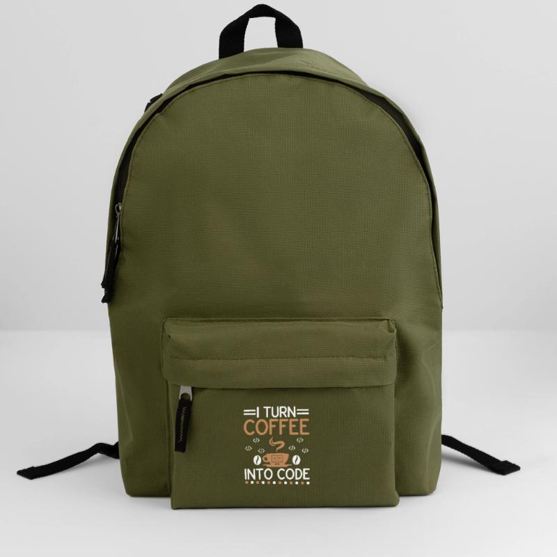 Coffee Coding Programmer Coder Developer Nerd Coff Backpack