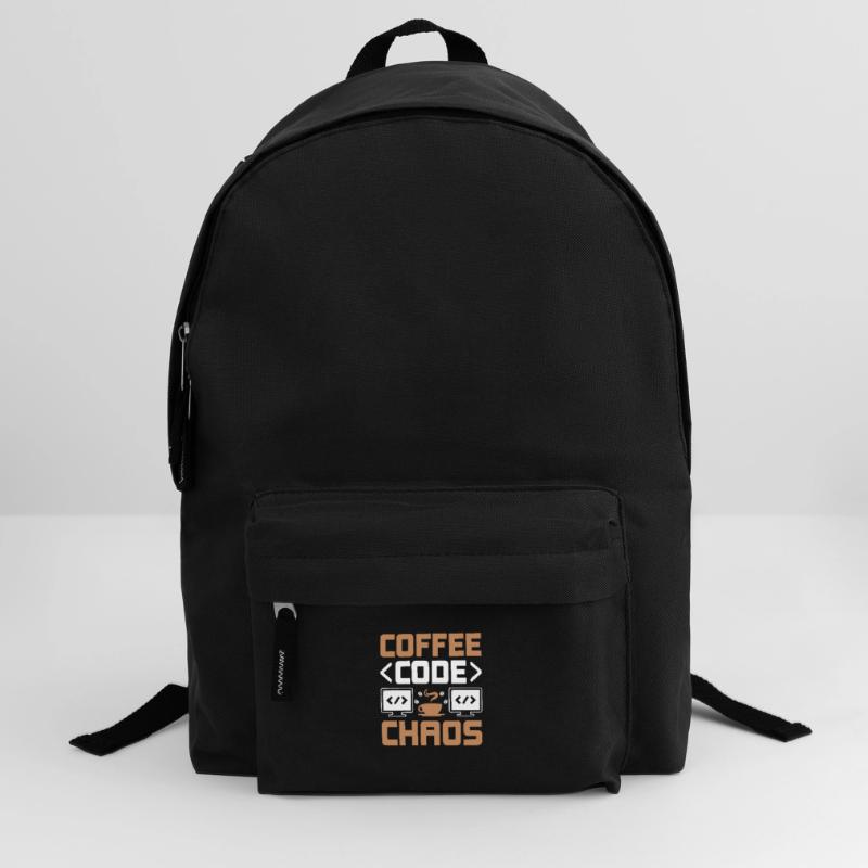 Kaffee-Codierung Programmierer Programmierer Entwickler Nerd Coff Rucksack