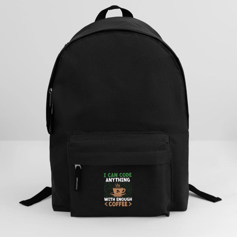 Coffee Coding Programmer Coder Developer Nerd Coff Backpack