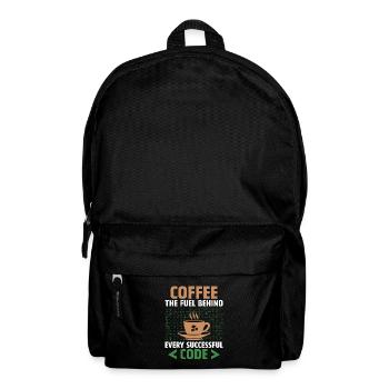 Coffee Coding Programmer Coder Developer Nerd Coff - Backpack - black - Front