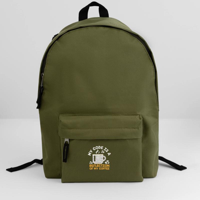 Coffee Coding Programmer Coder Developer Nerd Coff Backpack