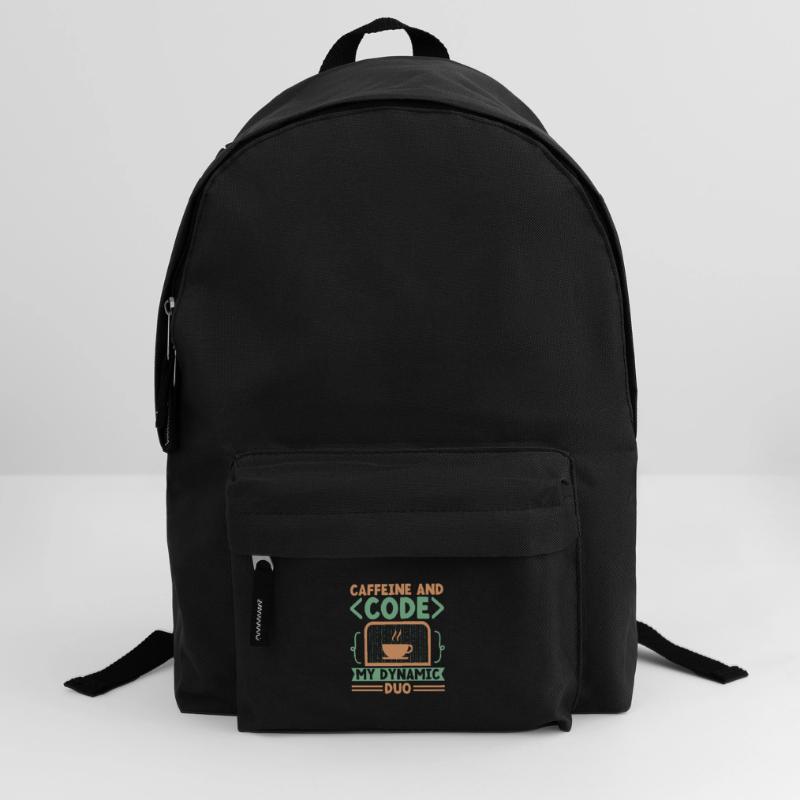 Coffee Coding Programmer Coder Developer Nerd Coff Backpack